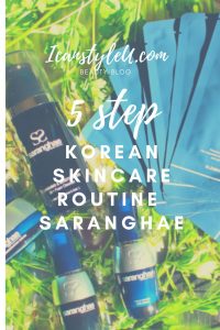 5 Step Korean Skincare Routine Saranghae