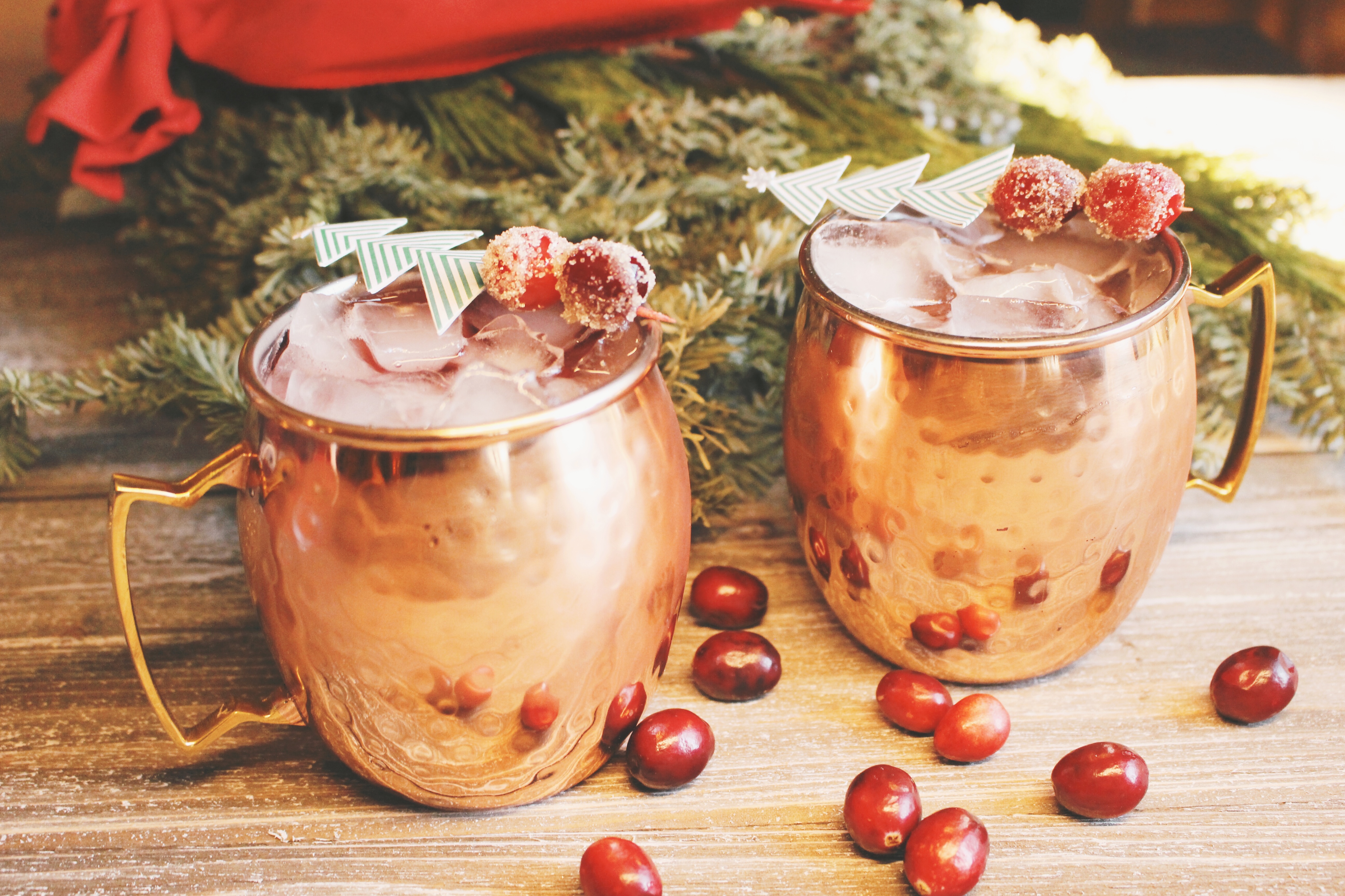 Cheery Holiday Moscow Mule