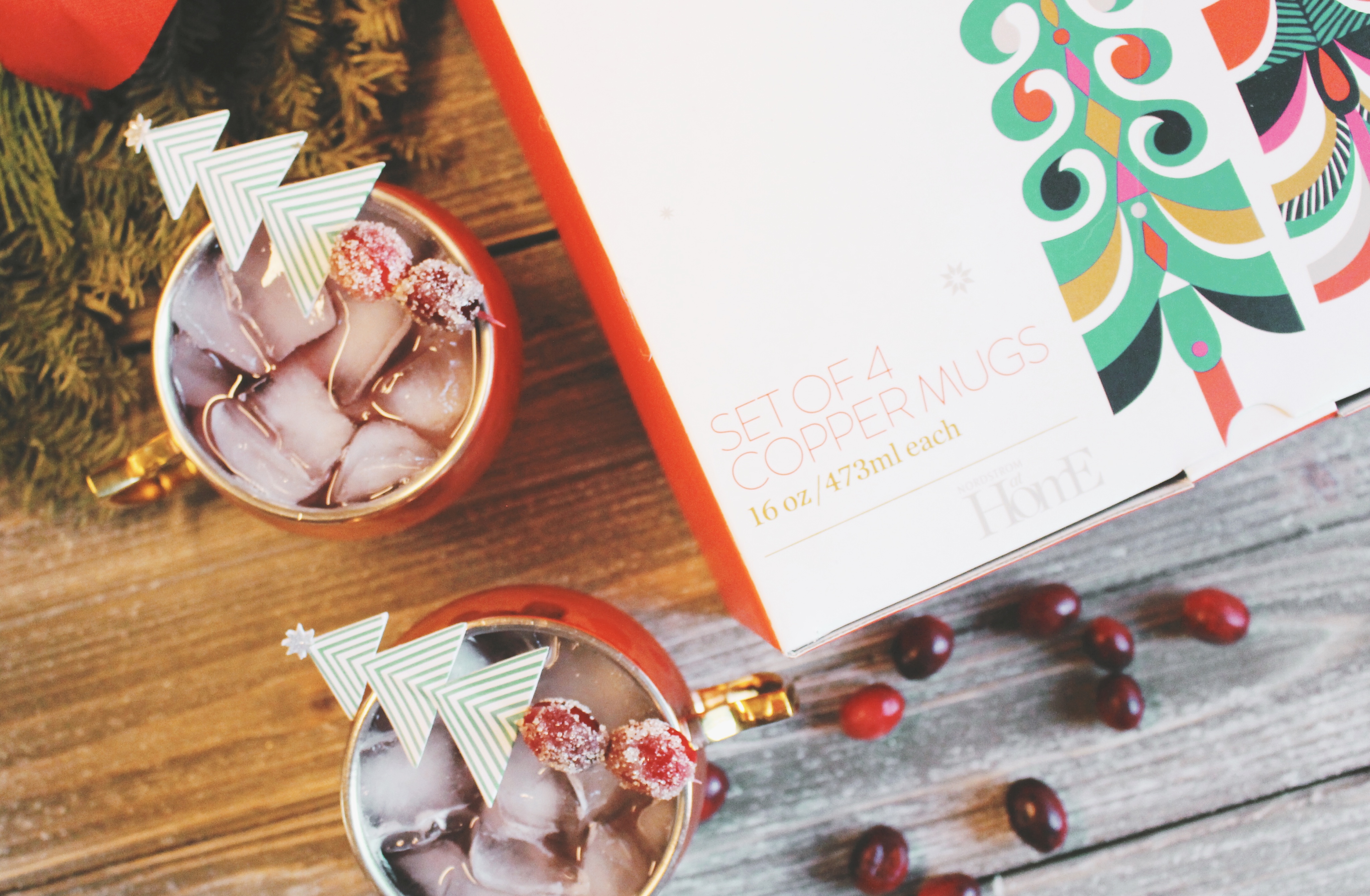 Cheery Holiday Moscow Mule