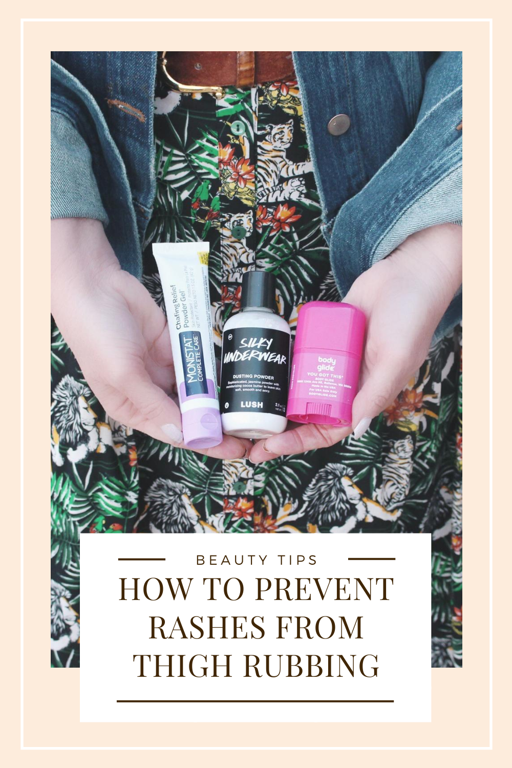 How to prevent rashes from thigh rubbing