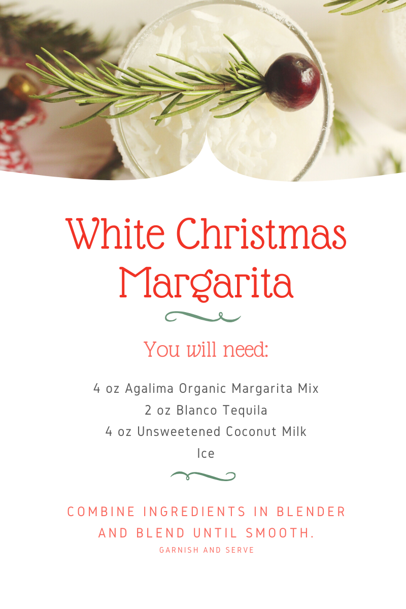 White Christmas Margarita 