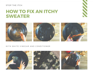 How to fix an itchy sweater