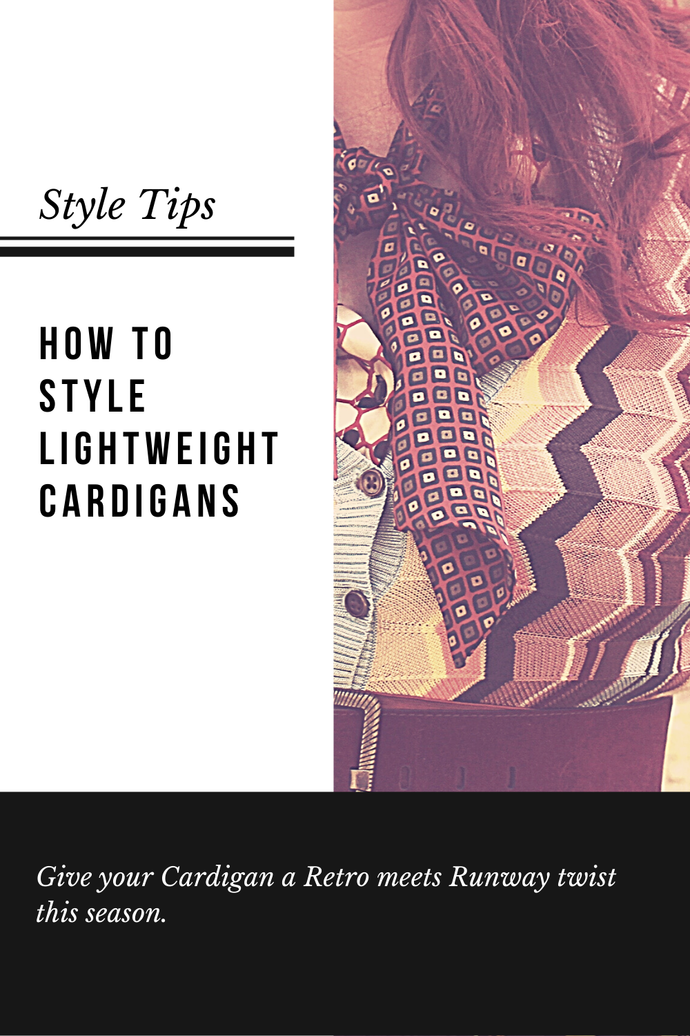 How to style a cardigan