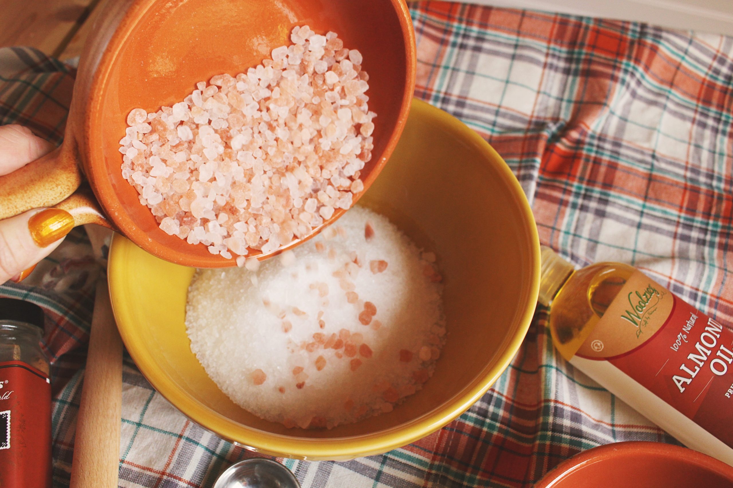 Pumpkin Spice Bath Salts DIY