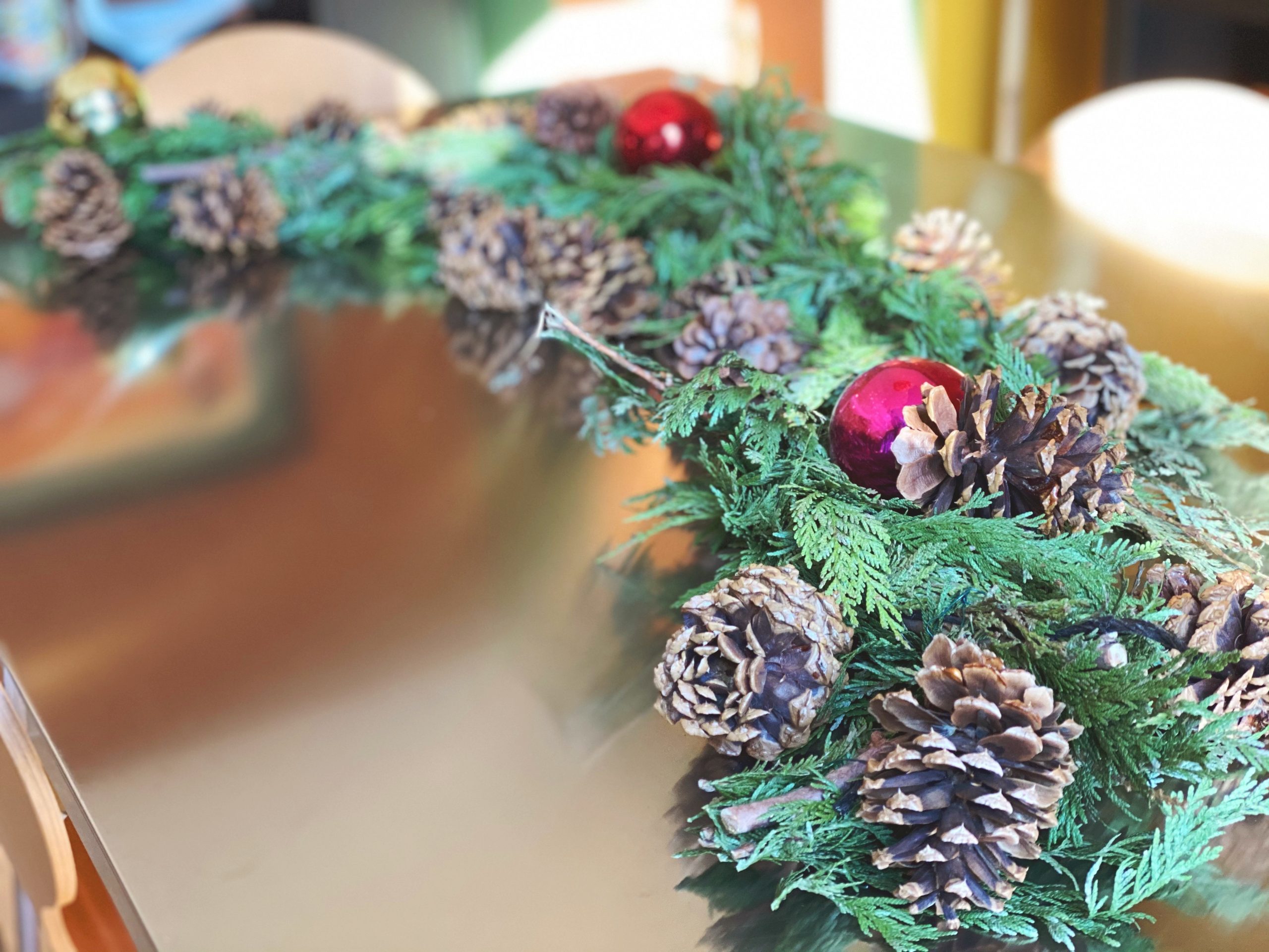 Pinecones Foraging for Holiday Decor