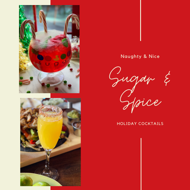 Sugar & Spice Holiday Cocktails